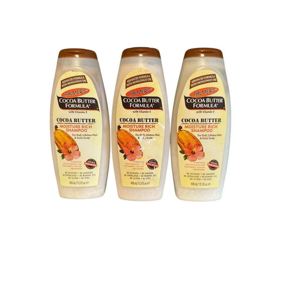 (3) Palmer's Cocoa Butter Formula Shampoo (13.5 Fl Oz)
